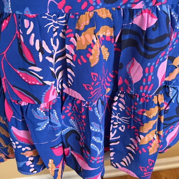 🆕 Lilly Pulitzer Sarita long sleeve 100% silk top - Picture 3 of 3